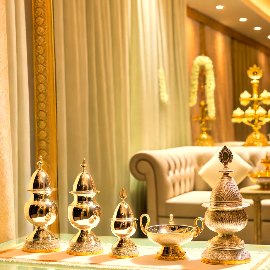 Various Silver & Gold-Coated Pooja Articles — view 3